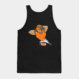 Rugby American Football Sport USA Gridiron Football Gift Tank Top